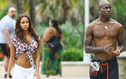 Fanny with her ex-boyfriend